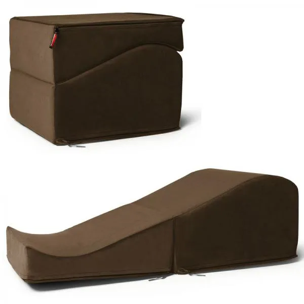 Liberator Couples Liberator Flip Ramp Convertible Sex Positioning Furniture Espresso