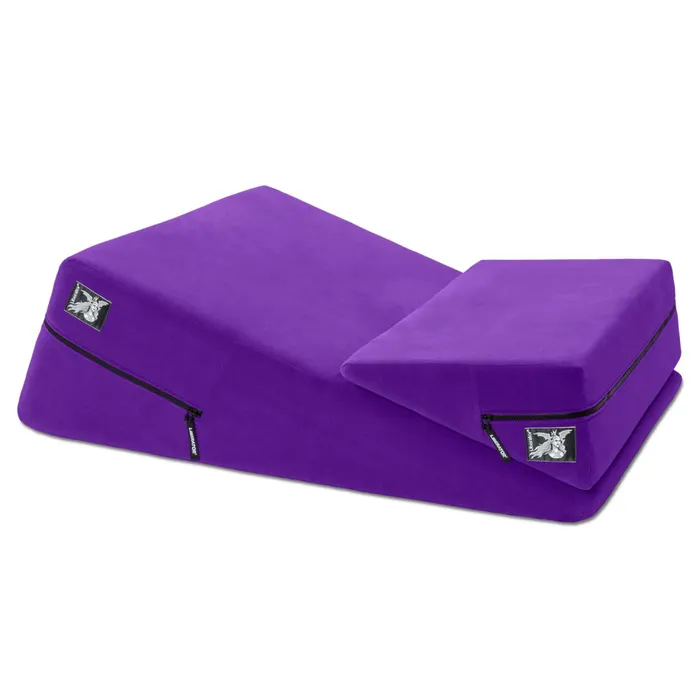 Liberator Dildos Liberator 30 Inch Wedge and Ramp Combo Sex Positioning Cushion 30 Inches Purple