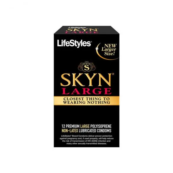Lifestyles Condoms Female Sex Toys Lifestyles Skyn Large Polyisoprene 12 Pack Lifestyles Condoms Female Sex Toys Lifestyles Skyn Large Polyisoprene 12 Pack