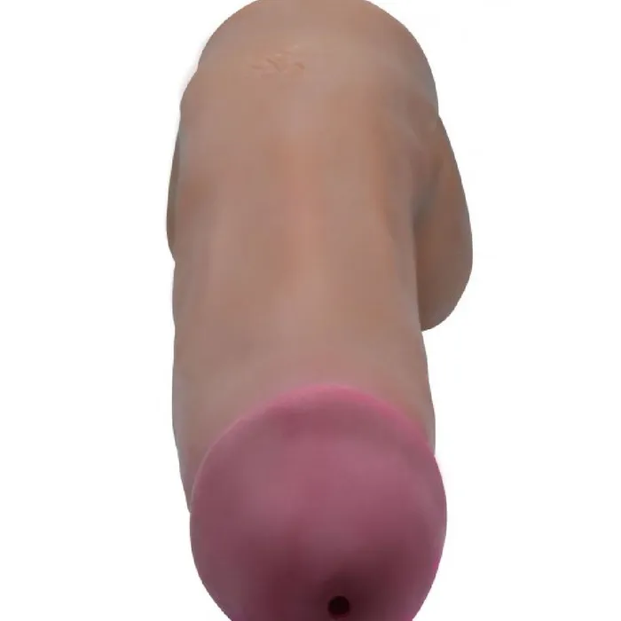 Loadz Squirting 7 Inch Chocolate Tone Dildo Squeeze and Squirt XR Brands Dildos