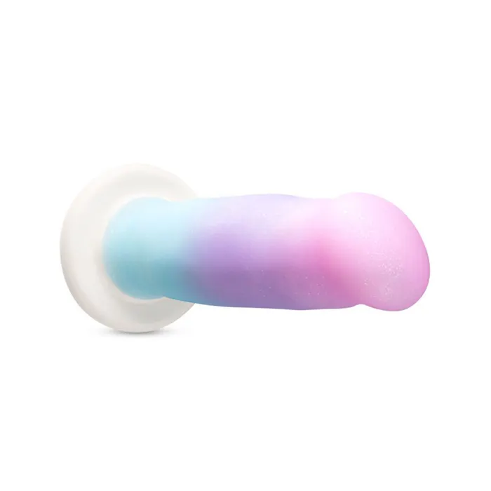 Lucky Sparkle Silicone Suction Cup 8 Inch Dildo Blush Dildos