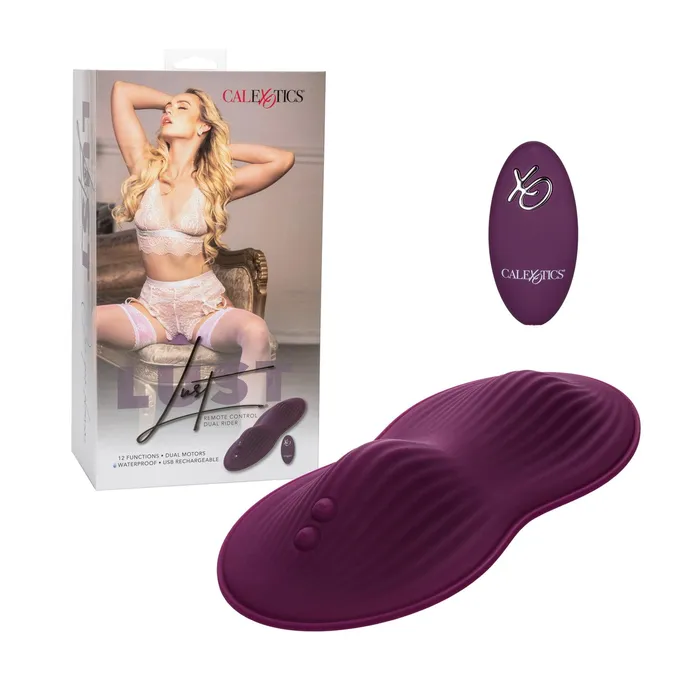Lust Remote Control Dual Rider 12 Functions Duel Motors Rechargeable California Exotic Novelties Inc Female Sex Toys Lust Remote Control Dual Rider 12 Functions Duel Motors Rechargeable California Exotic Novelties Inc Female Sex Toys