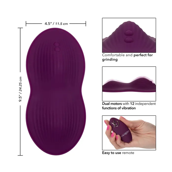 Lust Remote Control Dual Rider 12 Functions Duel Motors Rechargeable California Exotic Novelties Inc Female Sex Toys
