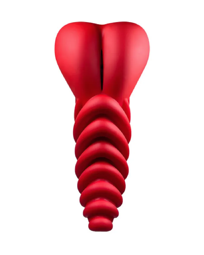 Luvgrind Soft Silicone Stroker Grinder and Dildo Base Red Bananapants Male Sex Toys Luvgrind Soft Silicone Stroker Grinder and Dildo Base Red Bananapants Male Sex Toys
