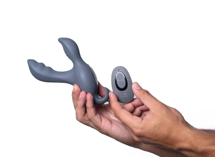 Maia Toys Female Sex Toys APOLLO 15Function Silicone Remote Control Dual Motor USB Rechargeable Prostate Massager