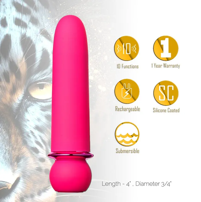 Maia Toys Female Sex Toys Maia Jaguar Powerful Rechargeable SuperCharged Bullet Vibrator 10 Vibration Functions 4 Inches Long Maia Toys Female Sex Toys Maia Jaguar Powerful Rechargeable SuperCharged Bullet Vibrator 10 Vibration Functions 4 Inches Long