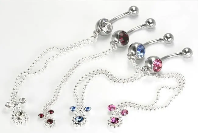 Male Sex Toys 14g 716 Long Double Chain Dangle with Jewels Belly Button Ring Painful Pleasures Male Sex Toys 14g 716 Long Double Chain Dangle with Jewels Belly Button Ring Painful Pleasures