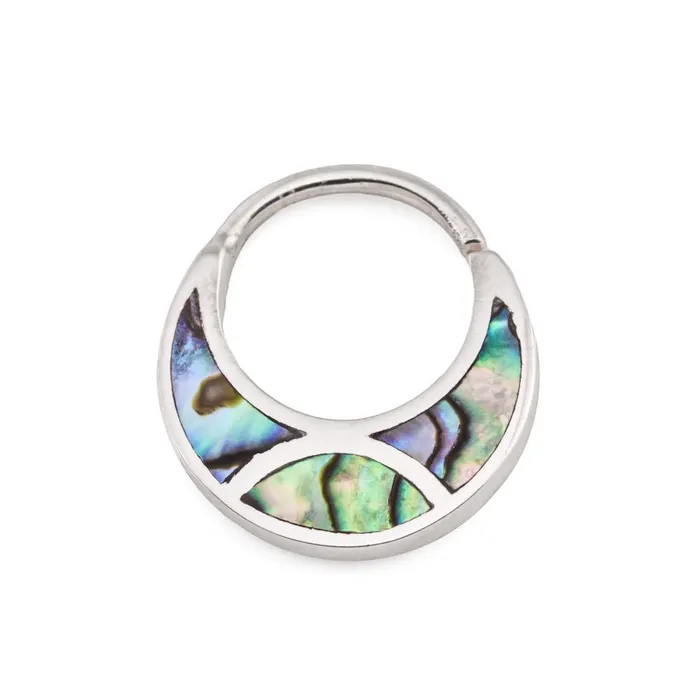 Male Sex Toys 16g Abalone Shell Inlaid 925 Sterling Silver Plated Bendable Septum Ring Elementals Organics Male Sex Toys 16g Abalone Shell Inlaid 925 Sterling Silver Plated Bendable Septum Ring Elementals Organics
