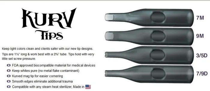Male Sex Toys 7 Mag KURV Tip by Morphix Tattoo Products Morphix