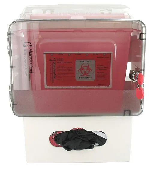 Male Sex Toys Bemis Bemis Sharps Cabinet Only Use with 5qt Sharps Container Glove Box Holder