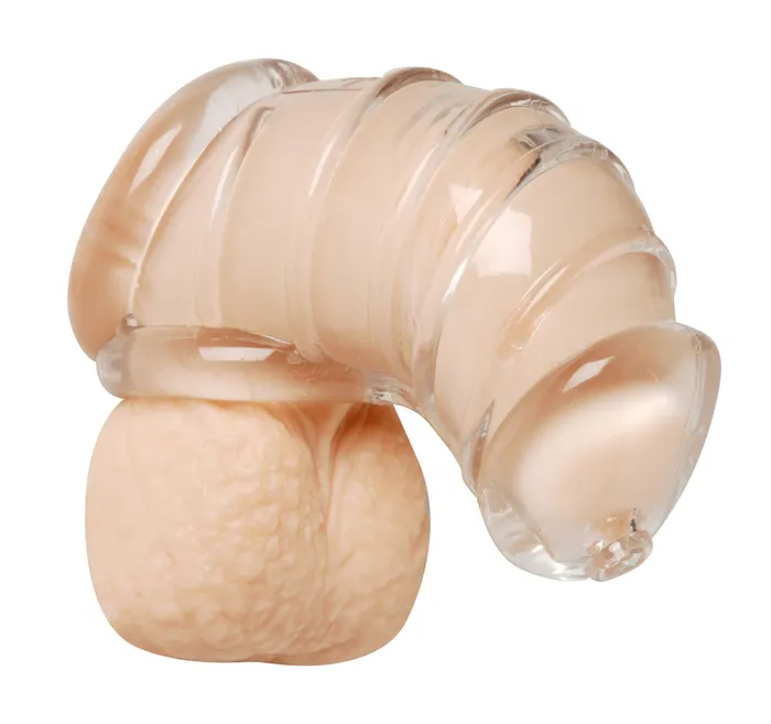 Male Sex Toys Detained Soft Body Chastity Cage Pleasher Spot