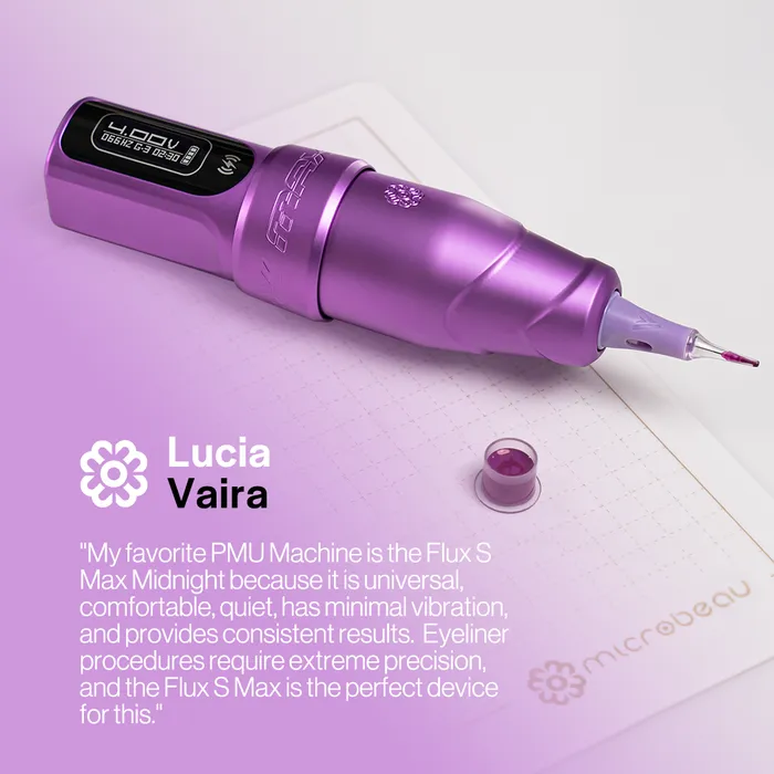 Male Sex Toys Microbeau Flux S Max Permanent Makeup Machine Pick Color and Stroke Length Microbeau