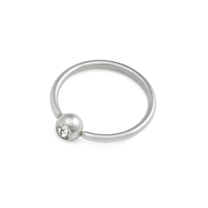 Male Sex Toys Painful Pleasures 18g Downward Crystal Jewel Steel Fixed Bead Ring Price Per 1 Male Sex Toys Painful Pleasures 18g Downward Crystal Jewel Steel Fixed Bead Ring Price Per 1