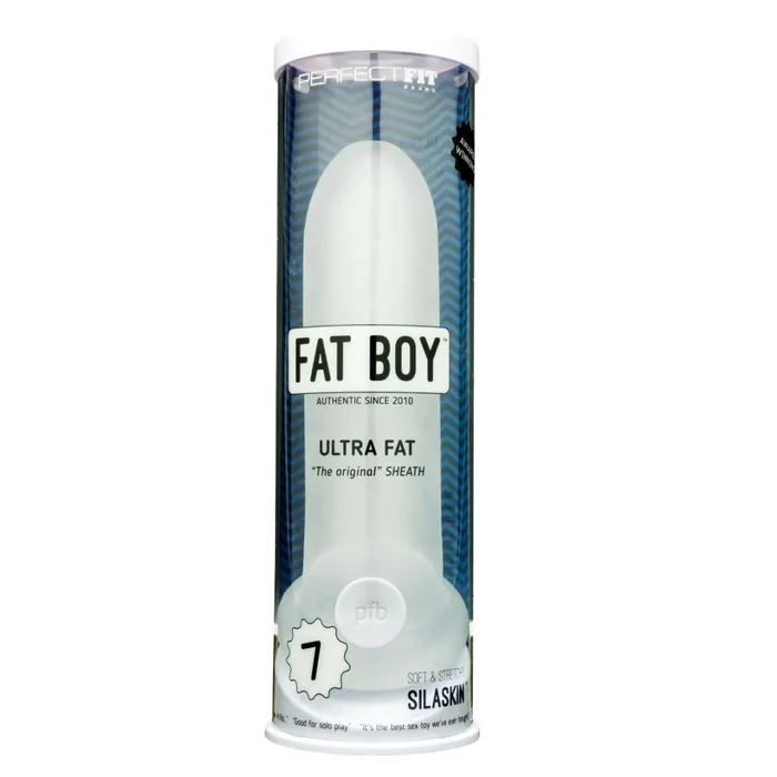 Male Sex Toys Perfect Fit Brand Fat Boy Ultra Fat 55 Inch Penis Girth Extender Sleeve with Ball Strap