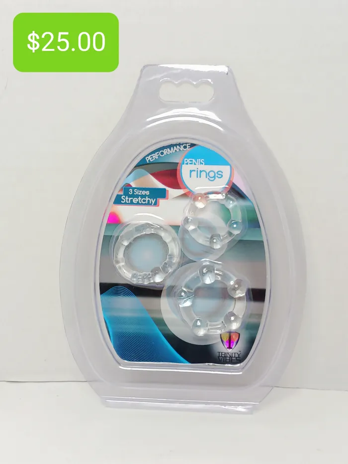 Male Sex Toys Pleasher Spot Performance Penis Rings