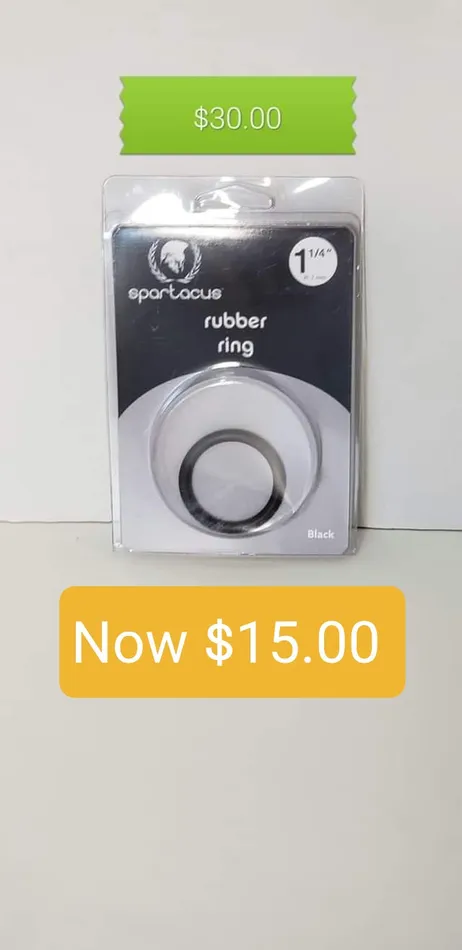 Male Sex Toys Pleasher Spot Rubber Penis Ring