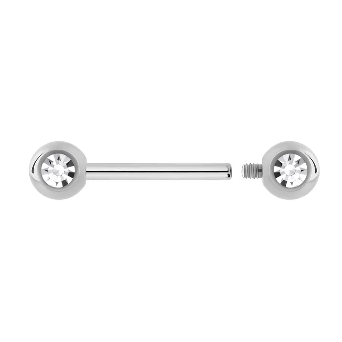 Male Sex Toys Tilum Tilum 14g12g Internally Threaded 90 Swarovski Jeweled Titanium Ball 4mm Price Per 1