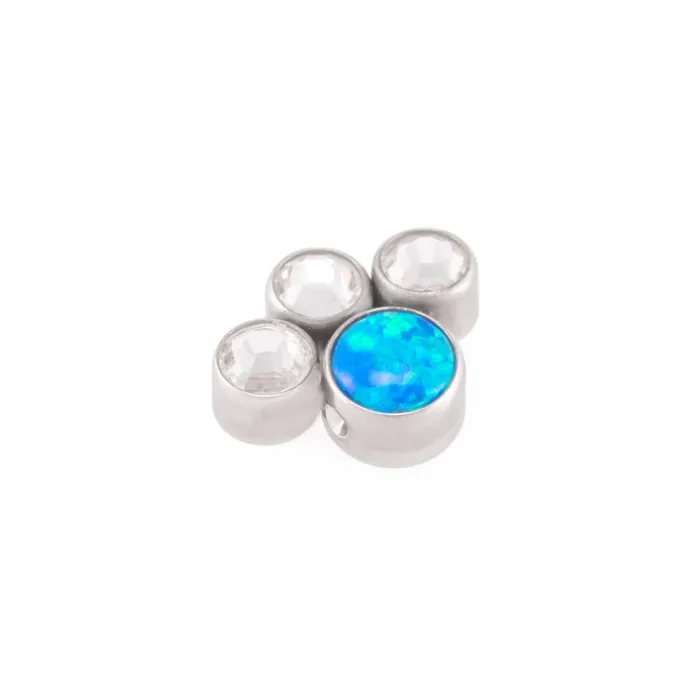 Male Sex Toys Tilum Tilum Opal Paw Print Cluster Captive Bead with Jewels Price Per 1 Male Sex Toys Tilum Tilum Opal Paw Print Cluster Captive Bead with Jewels Price Per 1