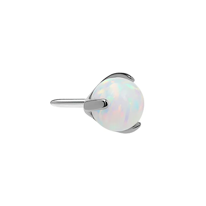 Male Sex Toys Tilum Tilum Titanium Threadless Pronged Opal Ball Price Per 1