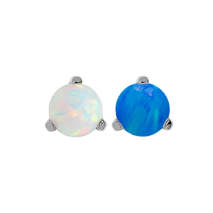 Male Sex Toys Tilum Tilum Titanium Threadless Pronged Opal Ball Price Per 1