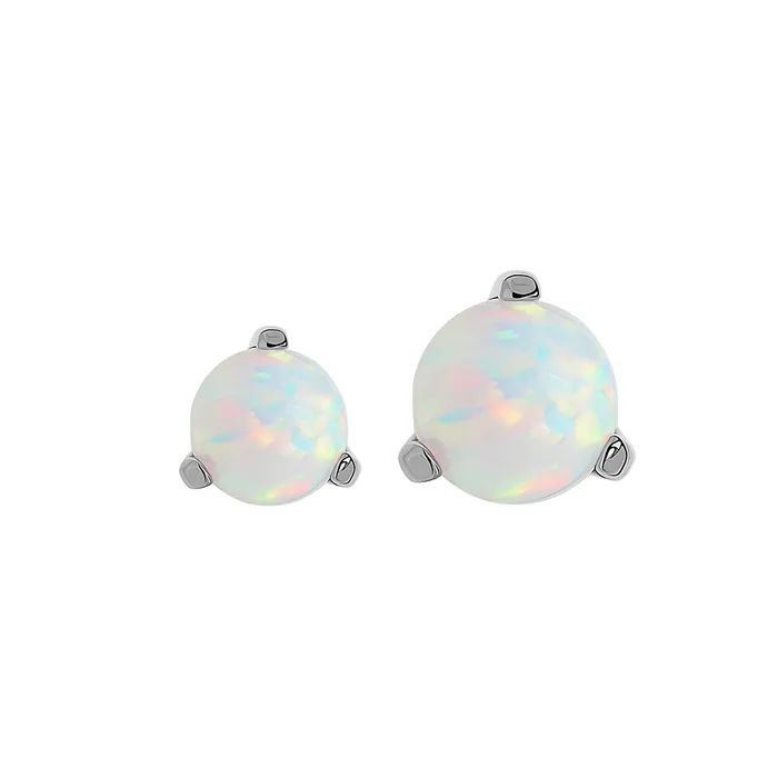 Male Sex Toys Tilum Tilum Titanium Threadless Pronged Opal Ball Price Per 1