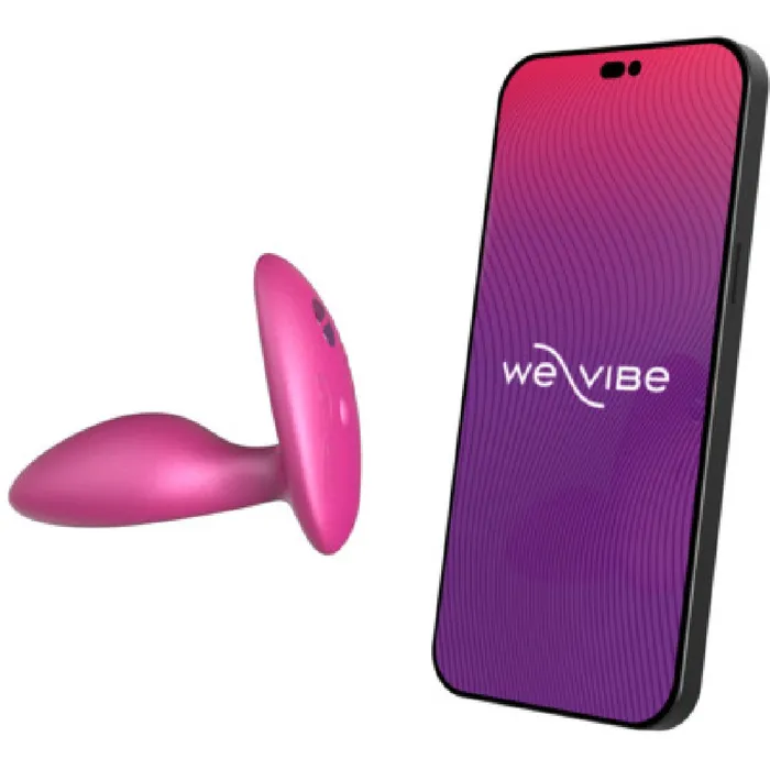 Male Sex Toys WeVibe WeVibe Ditto Vibrating App Controlled Anal Plug Pink