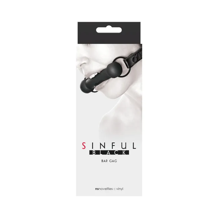 NS Novelties Female Sex Toys Sinful Silicone Bar Gag