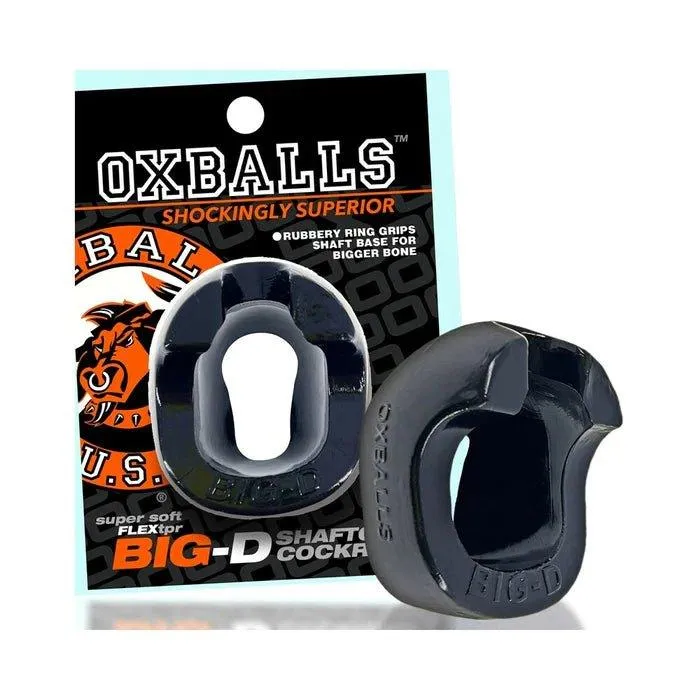 Oxballs BigD Shaft Grip Cockring Black Oxballs LLC Dildos