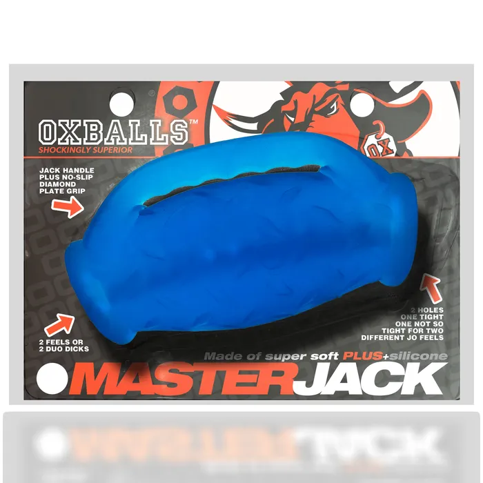OxBalls Masterjack Double Penetration Jo Blue Ice Oxballs LLC Vibrators