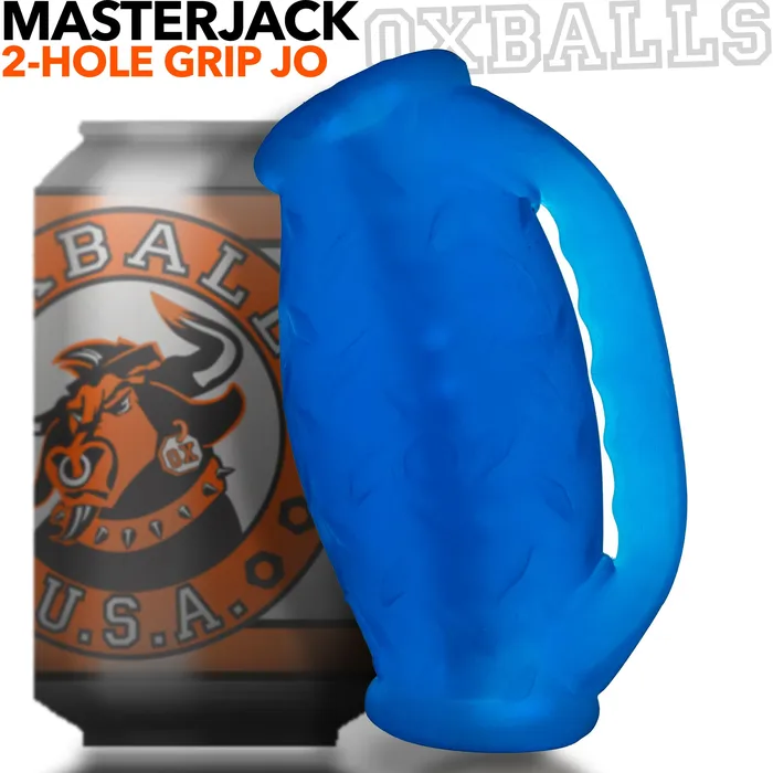 OxBalls Masterjack Double Penetration Jo Blue Ice Oxballs LLC Vibrators