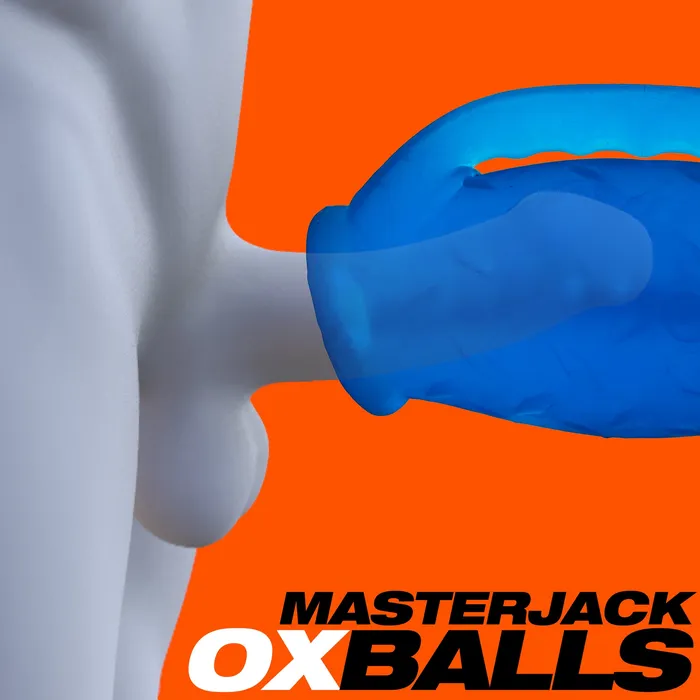 OxBalls Masterjack Double Penetration Jo Blue Ice Oxballs LLC Vibrators