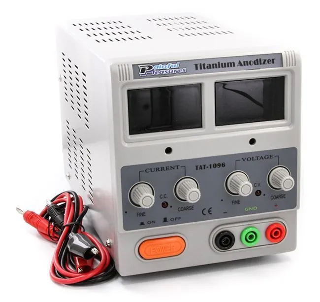 Painful Pleasures Anal Titanium Anodizer for All Jewelry Medical Dental Supplies