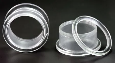 Painful Pleasures Clear Acrylic Threaded Tunnel Price Per 1 Dildos