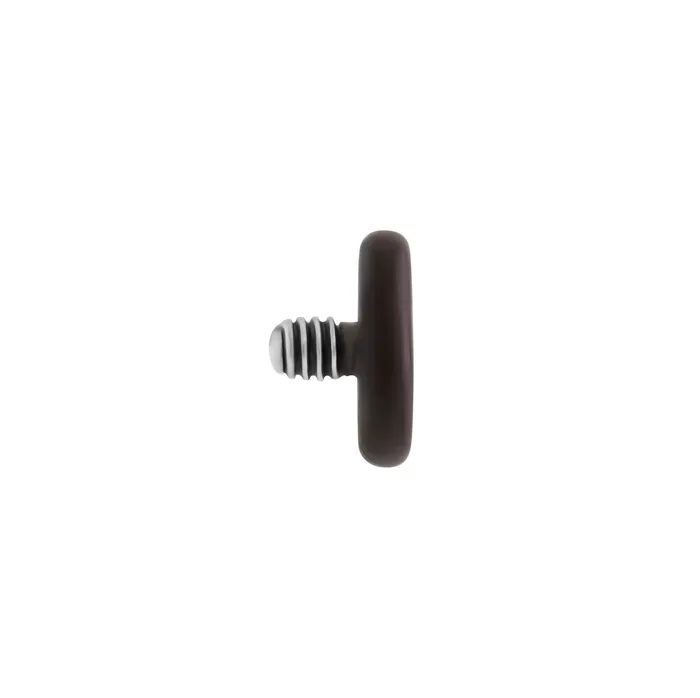 Painful Pleasures Dildos 14g 12g Internally Threaded Skin Tone Disc Top Price Per 1