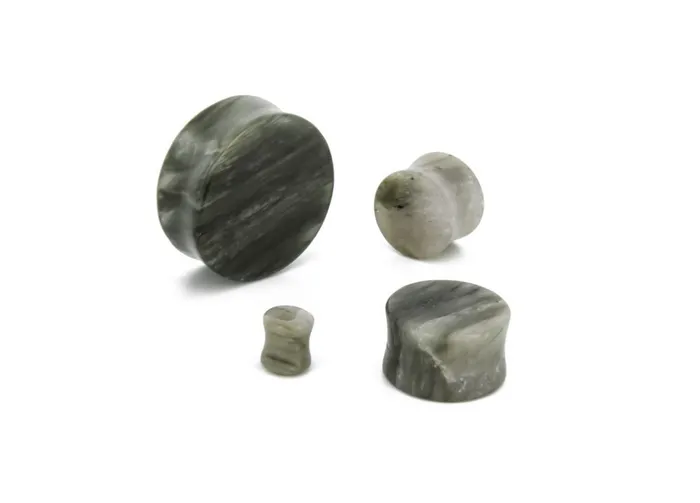 Painful Pleasures Dildos BAKERITE SNOWSTONE Double Flare Plugs 10g 1 Price Per 1