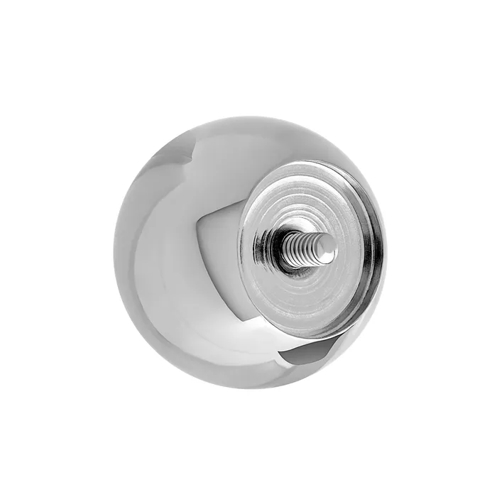 Painful Pleasures Male Sex Toys 00g Internally Threaded CounterSunk Steel Ball Price Per 1