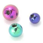 Painful Pleasures Male Sex Toys 14g Titanium Replacement Ball Externally Threaded Painful Pleasures Male Sex Toys 14g Titanium Replacement Ball Externally Threaded