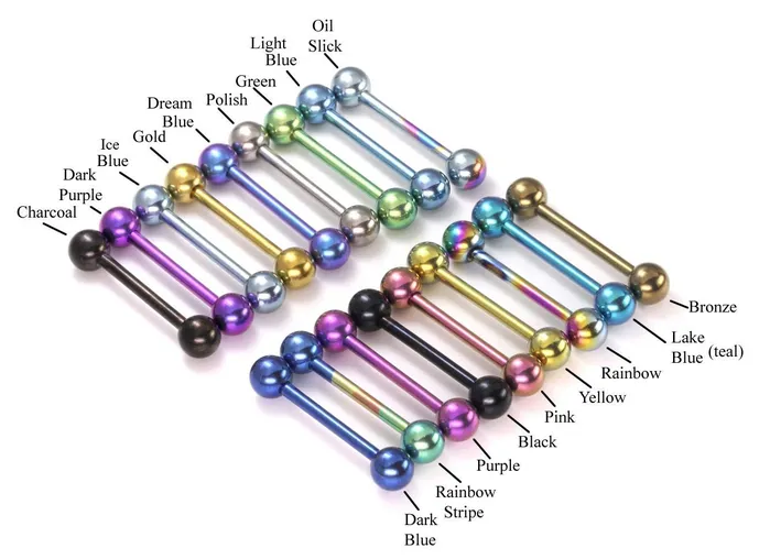 Painful Pleasures Male Sex Toys 14g Titanium Replacement Ball Externally Threaded