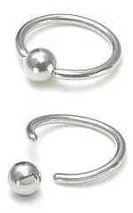 Painful Pleasures Male Sex Toys 16g Annealed Steel Captive Bead Ring Price Per 1 Painful Pleasures Male Sex Toys 16g Annealed Steel Captive Bead Ring Price Per 1
