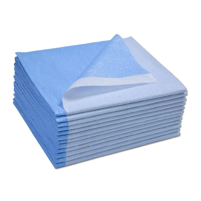Painful Pleasures Vibrators Blue Drape Sheets 40 x 90 Case of 50