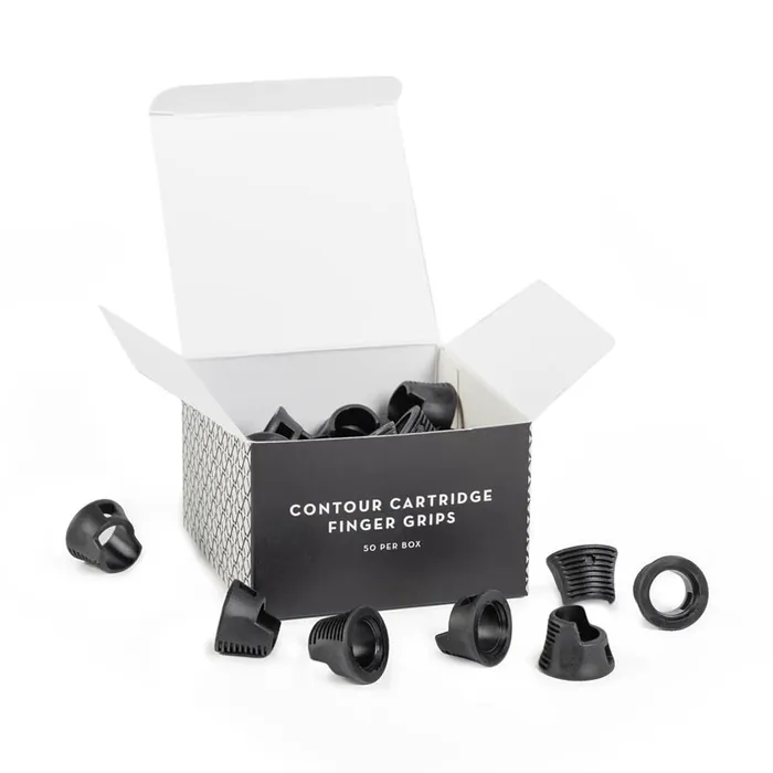 Peak Vibrators Peak Contour Cartridge Finger Grips Anti Vibration Cover Box of 50