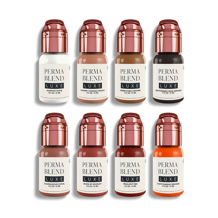 Perma Blend Anal Vicky Martin Unstoppable Areola Set Perma Blend 8 12oz Bottles