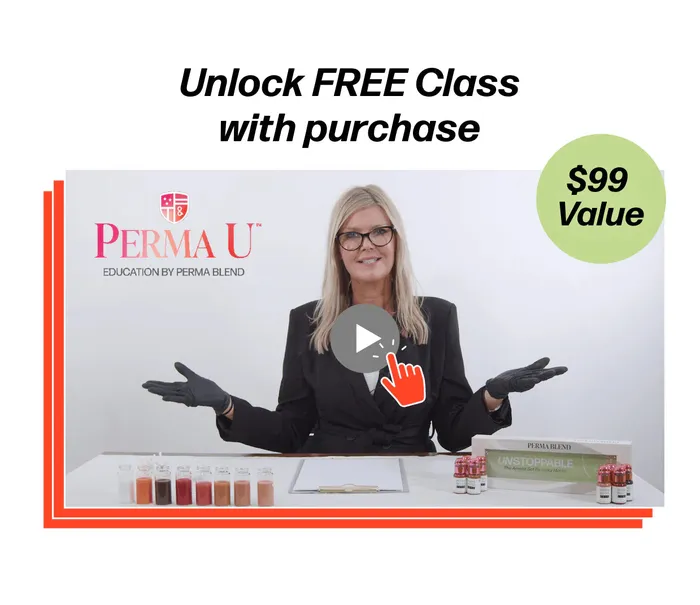 Perma Blend Anal Vicky Martin Unstoppable Areola Set Perma Blend 8 12oz Bottles