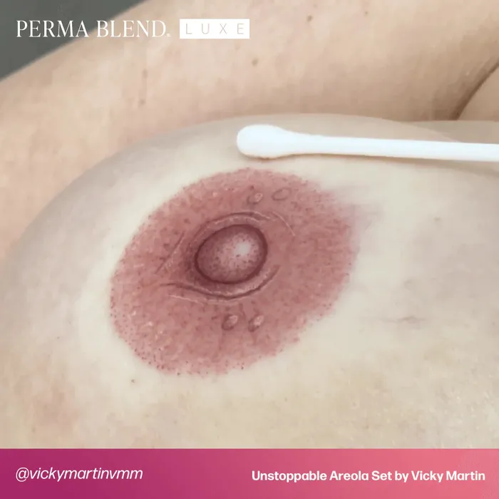 Perma Blend Anal Vicky Martin Unstoppable Areola Set Perma Blend 8 12oz Bottles