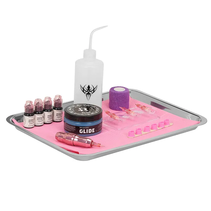 Pierced Tools Anal Surgical Steel Tattoo Piercing Tray Set of 4