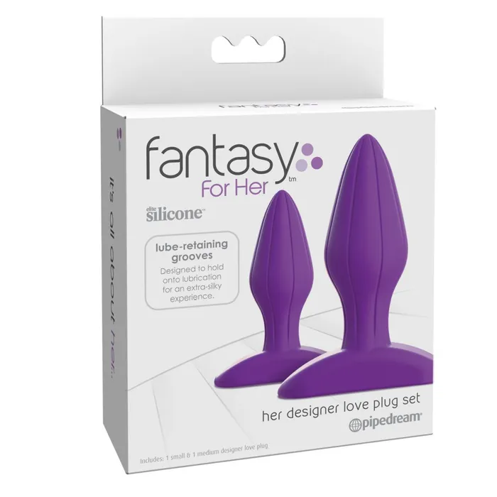 Pipedream Products Fantasy For Her Silicone Anal Love Plug Set Anal