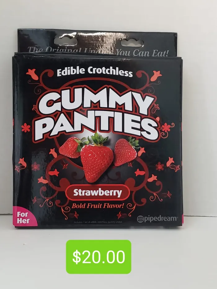 Pleasher Spot Anal Gummy Panties for Her Pleasher Spot Anal Gummy Panties for Her