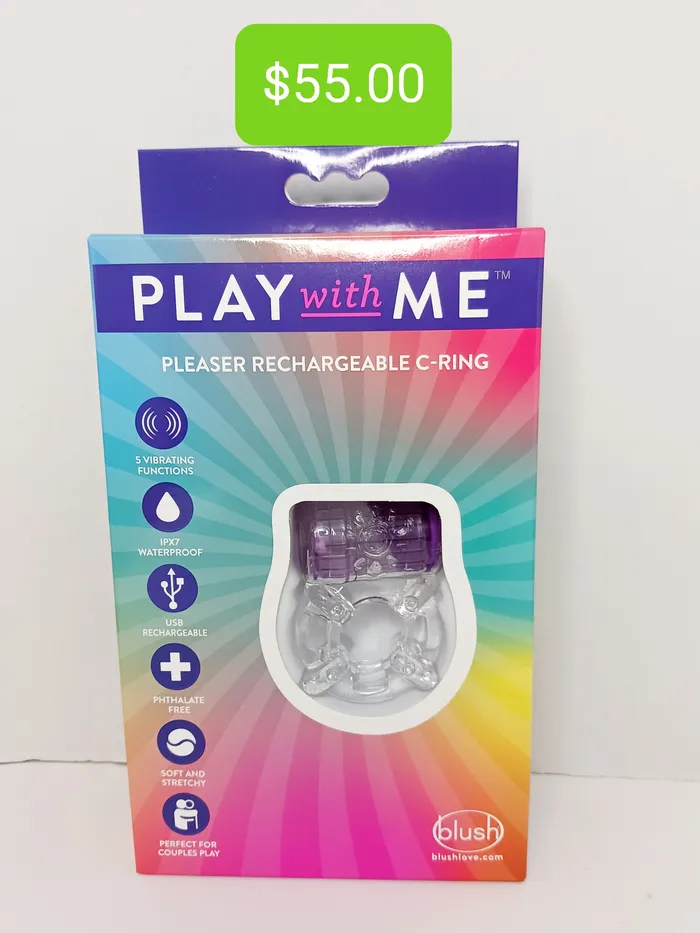 Pleasher Spot Female Sex Toys Pleaser Rechargeable Crings