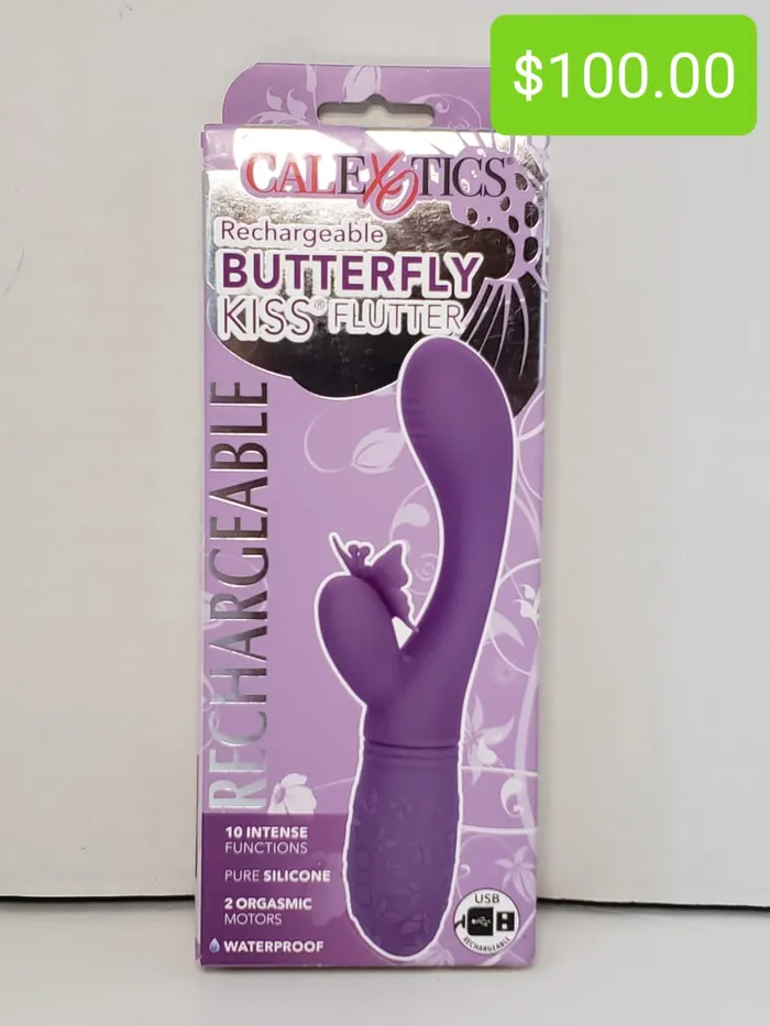 Pleasher Spot Vibrators Butterfly Kiss Flutter