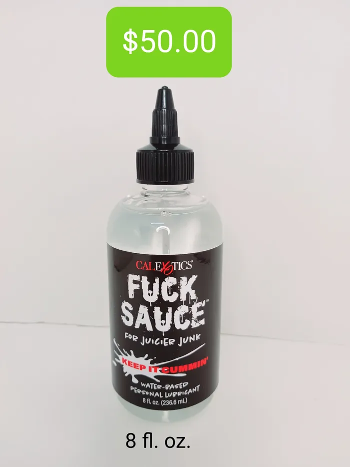 Pleasher Spot Vibrators Fuck Sauce 8 fl Oz